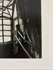 LEONARD SUSSMAN Signed NEW YORK CITY SUBWAYS 1977 Skylight GELATIN SILVER PRINT
