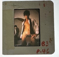 Vintage 35mm Color Slide Nude Male Model Original Transparency