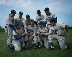 1950s-dodgers-snider-new 8×10 Colorized Print-FREE SHIPPING