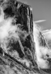 Jerome Jerry Bosworth B&W photograph Tunnel View El Capitan Yosemite Valley