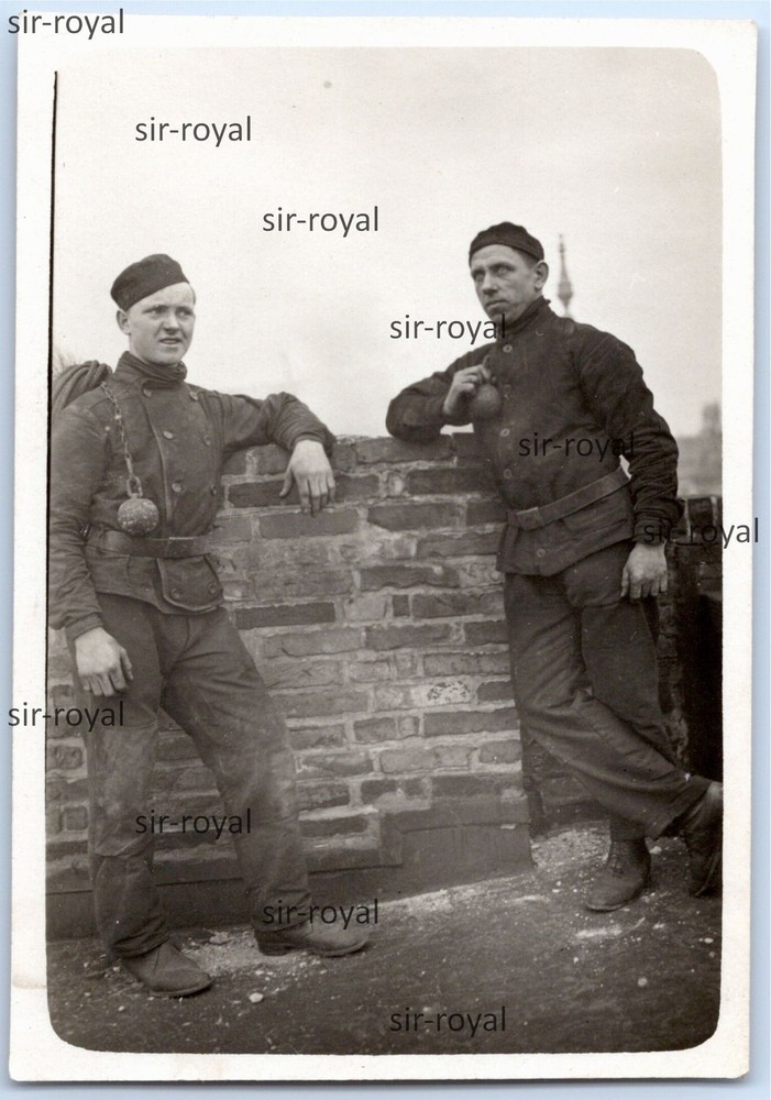 Chimney Sweep – 1930s – Craft Profession Work – Photo 5x8cm
