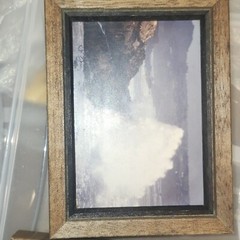 Vintage Dennis Barloga Gallery Framed Photograph San Francisco Golden Gate Beach
