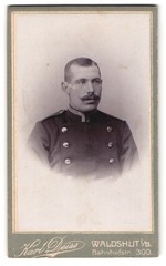 Photograph Karl Deiss, Waldshut I. B., Bahnhofstraße 300, Young Sergeant