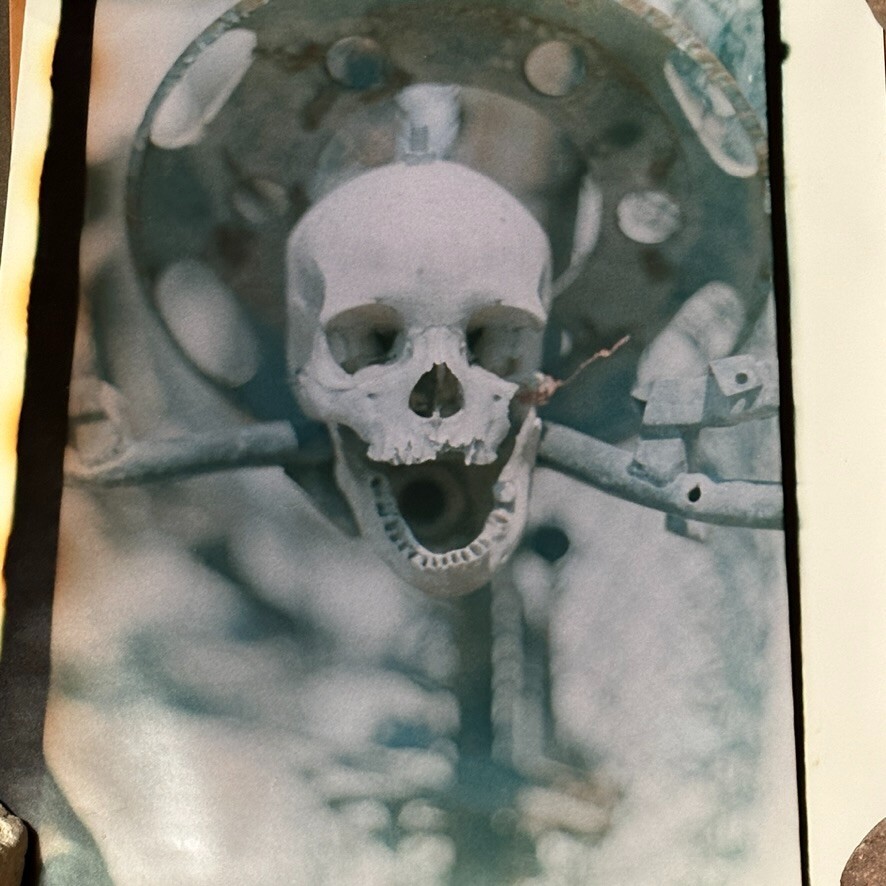 Janine Gordon Photograph 20×24″ C-print Edition Signed Voodoo Skull Haiti Art