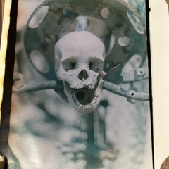 Janine Gordon Photograph 20×24″ C-print Edition Signed Voodoo Skull Haiti Art