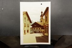 Photo View Arzl Pitztal Church Ruez Advertising Business Tyrol Car House Sign