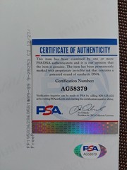 JACQUELINE BISSETT Actress 4×6 Hand Signed Autograph PSA/DNA COA