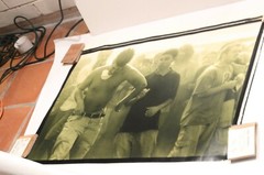 Janine Gordon Color Photograph Mural Mosh Wild Pit Green Rare Signed c Print