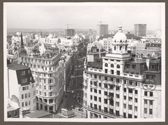 Photo England London City Centre Oxford Street Building Dome 1959 Car