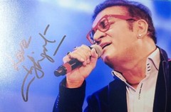Autograph of Abhijeet India – signed photo – Bollywood playback singer