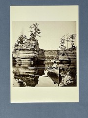 Wisconsin River Dells 1889 Art Print Card Photo Hamilton Bennett Fotofolio 4”x6”