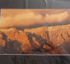 Sandia Storms Art Photograph New Mexico Lindsay Waite 11 x 14 Print Matted 2014