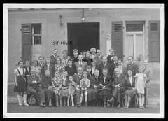 Murrhardt 1949 – Family Day Schrag Group Photo – 1940s – Photo Postcard 15x11cm