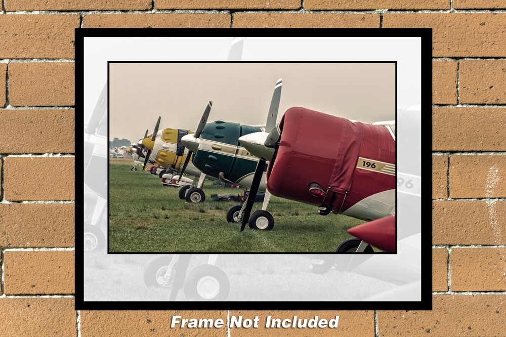 Cessnas Airplane Noses 11″ x 14″ Color Photograph (20210417000711×14)
