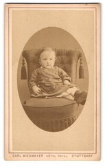 Photography Carl Wiedemayer, Stuttgart, Friedrichstrasse 31, portrait small Ki