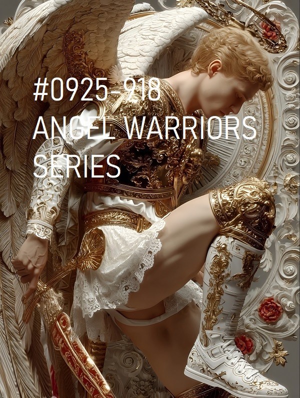 MALE PORTRAIT #0925-918 -angel warriors series -free shipping in usa