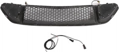Front Bumper Grille Upper Grill Fit for 2015-2017 Ford Mustang | Black,W/Drl,Led