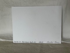NEW Signed Old Orchard Beach pier photo by NH artist, new in envelope.