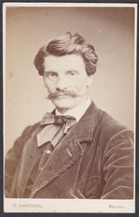 Karl von Piloty Painter Munich Starnberger Lake Portrait CDV Photo