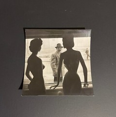 Original Photo Curiosa Germany Display With Mannequins 1950s