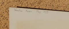 WERNHER KRUTEIN Original Photograph Redwood Trees 1973