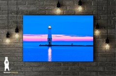 Frankfort North Pier Head Lighthouse, Northern Michigan Photography Prints