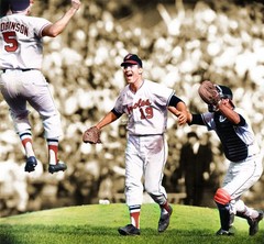 1966-Orioles-Brooks Robinson & Dave Mcnally 8×10 Colorized Print-FREE SHIPPING