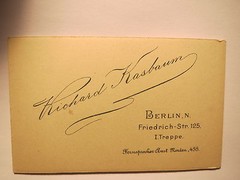 Berlin – 1920 – Alfons Bühl as a student in Couleur – CDV / Studentika