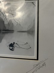 Don Hong-Oai Signed Original Photograph Fishermen Sealed Approx 8”x 10”