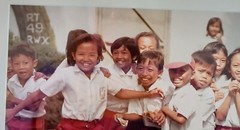 Vtg BOLINESE «RECESS» Signed Art Photograph ’94 14×17 framed size John Carlson