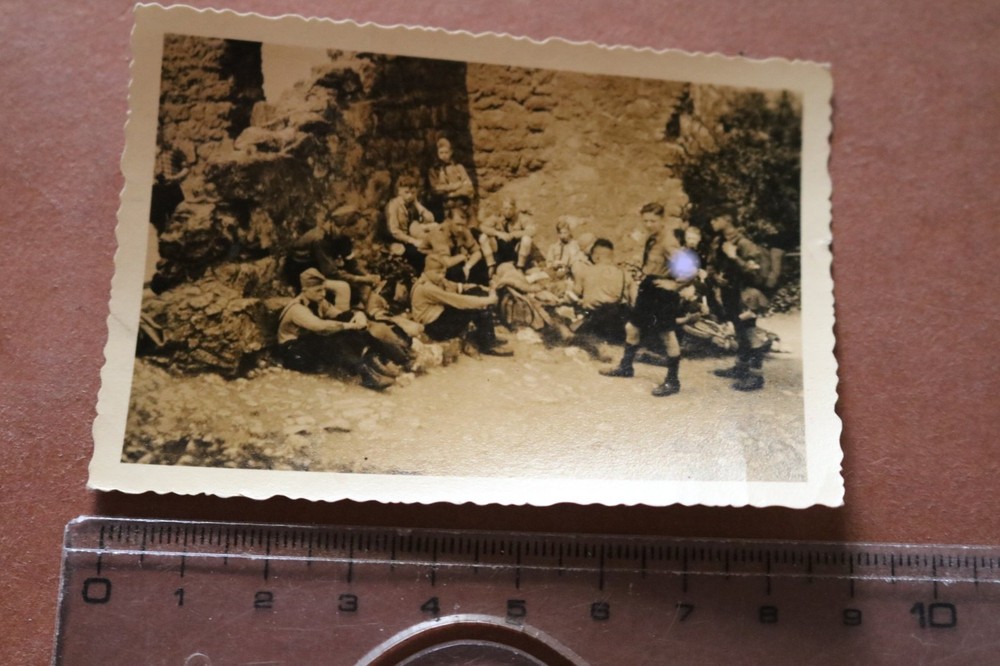 Old Photo – Group Pimpf Youth – Pentecost 1941