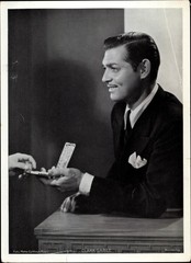 Photo Actor Clark Gable, Portrait, Cigarette Case – 10682159