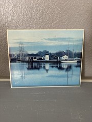 1980 Mystic Seaport Harbor Photo Print Impact John Wagner Collection Ed Cooper