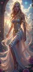 Princess – Digital Image Picture Phone Background AI Art, 10 images – #06