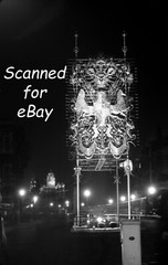 CORONATION STREET DECORATIONS AT NIGHT QUEEN ELIZABETH II 1953 – 12 NEGATIVES