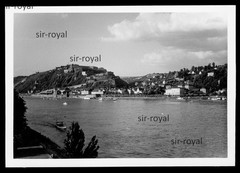 Landscape around Ehrenbreitstein Fortress 1958 in Koblenz – 1950s – Photo 13x9cm