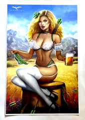 ZENESCOPE ST PATRICK DAY EXCLUSIVE LIMITED EDITION ART PRINT NM+
