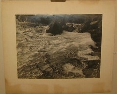 Original FRANCIS JAMES MORTIMER «A Rough Sea» Seascape WAVES Photograph – Signed