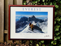 Mt. Everest, 1996 Film Expedition, signed by (team leader) David Breashears