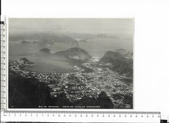 Large Photo, Rio De Janeiro Brazil Brazil, Visto Do Alto Do Corcovado, 1920