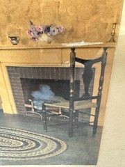 Wallace Nutting Dainty China Colonial Interior Scene Hand Tinted Photo Art