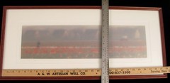 SIGNED TITLED TENDING TULIPS II 26/250 SOFT FOCUS PANORAMIC PHOTOGRAPH WOW !!