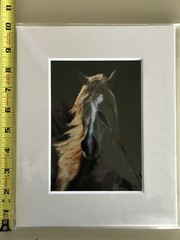 Horse Art Prints by Chris Weigl. Matted 8×10 «Paso Fino»