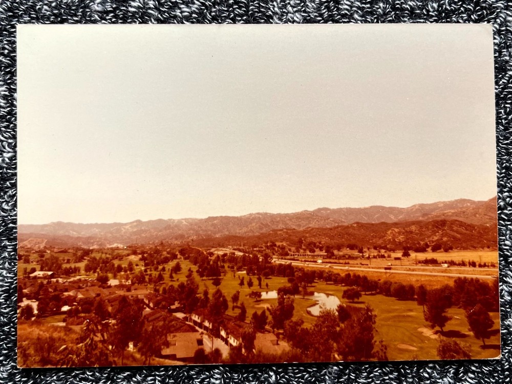 CAL ARTS 1981 Dorm View VALENCIA 5 FREEWAY PHOTO California Institute of the Art
