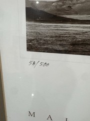 Jay Dusard Framed Signed Limited Edition Photograph Working Wilderness # 58/500