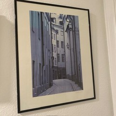 Ola Ericson Signed Photo Print Scandinavian Art Alley in Gama Stan Stockholm