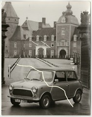 21x16cm Original Factory Photo 1969 Austin Mini 1000 – Cooper – Photo