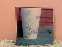Photograph On Canvas 2019 Coffee Art Expression Urban Artist L👀K! Artwork