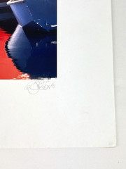 John Peer Signed Nautical Art Photograph Boat Boating Marine