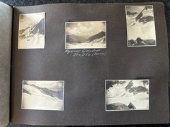 Old Photo Album Civilian with Flaws, Travel 1930s /90